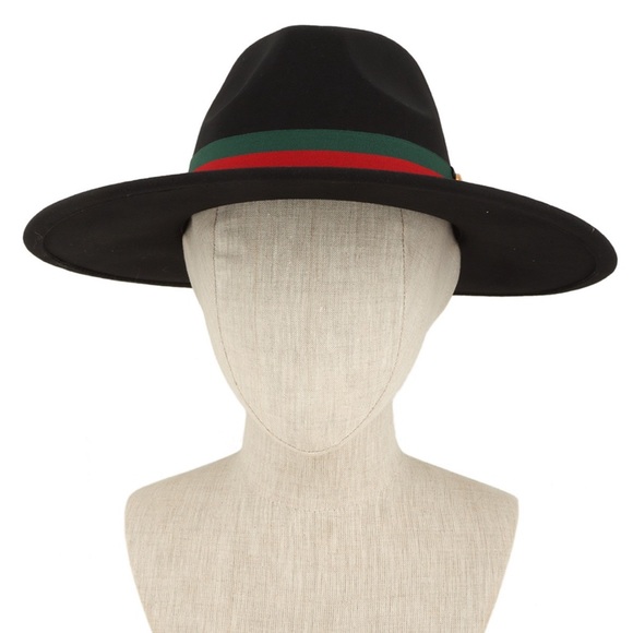 •Glam On• Felt Fedora Hat - Picture 4 of 7